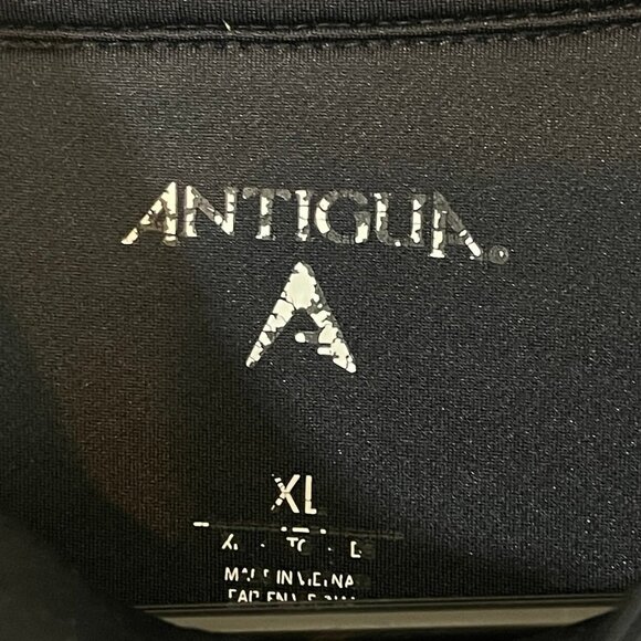 Wichita State Shockers Antigua Quarter 1/4 Zip Sweater Men’s XL Black Jacket‎ - Picture 8 of 12